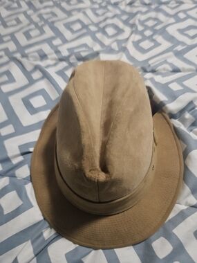 Classic Tan Fedora Hat